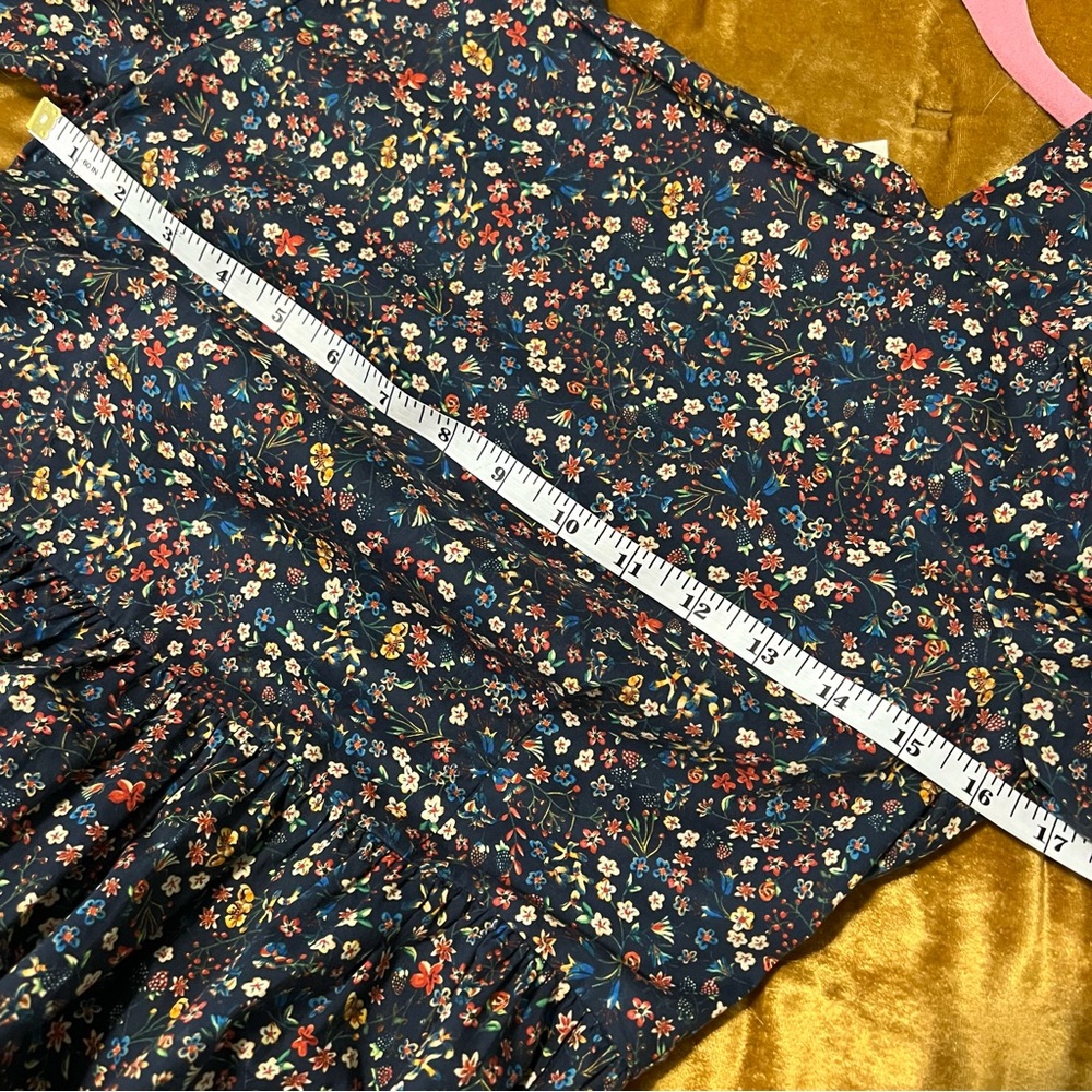 Doen Dune dark floral midi dress in Liberty of London Donna Leigh print S - Picture 13 of 14